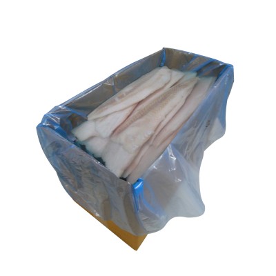 Frozen skinless cod fillets 400-800g , 9 kg